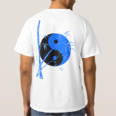 Balanced Blue Bamboo- T-shirt (Achterkant)