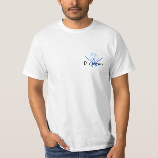 Balanced Blue Bamboo- T-shirt (Voorkant)