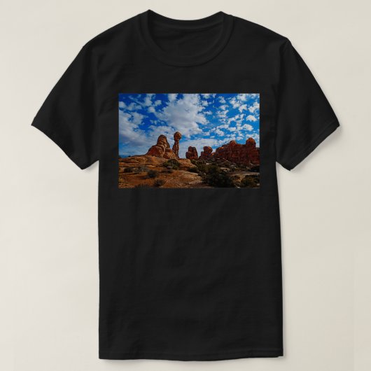 Balanced Rock Arches National Park T-shirt (Design voorkant)