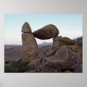 Balanced Rock - Big Bend, Texas Poster (Voorkant)