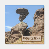 Balanced Rock Buhl Idaho Magneet (Voorkant)