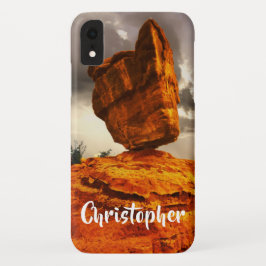 Balanced Rock Gepersonaliseerde naam Case-Mate iPhone Case