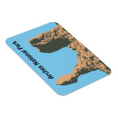 Balanced rock in Arches National Park - Utah, VS Magneet (Rechterzijde)