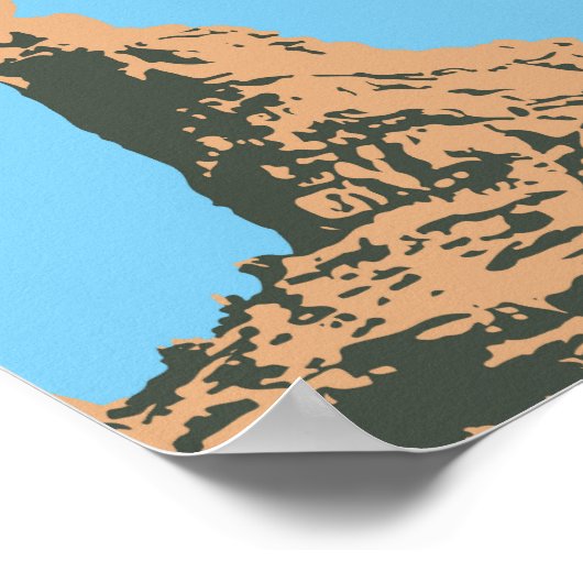 Balanced rock in Arches National Park - Utah, VS Poster (Hoek)