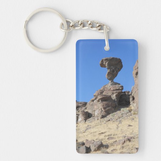 Balanced Rock Photo Sleutelhanger (Voorkant)