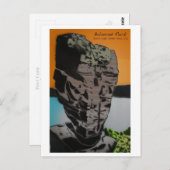 Balanced Rock Post Card Briefkaart (Voorkant / Achterkant)