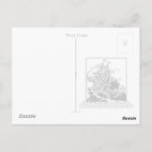 Balanced Rock Post Card Briefkaart (Achterkant)