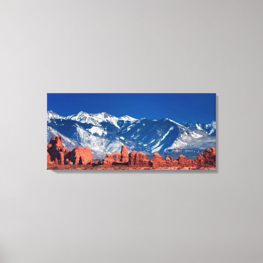 Balanced Rock Trail Canvas Afdruk (Voorkant)