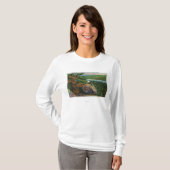 Balanced Rock Uitzicht of Fulton Chain of Lakes T-shirt (Voorkant volledig)