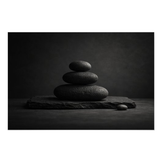 Balanced Silence Perfect Poster (Voorkant)