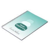 Balanced Zen Stones Brain Injury Recovery-metafoor Notitieboek (Linkerzijde)