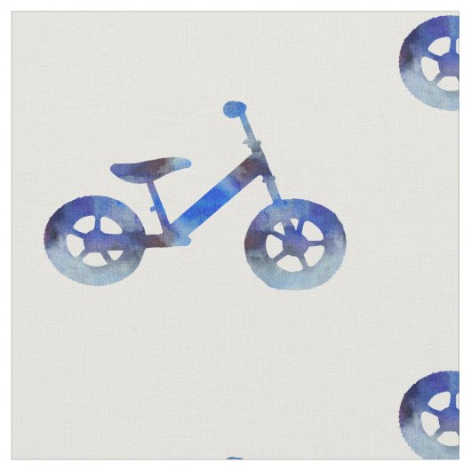 Balancefiets Aquarel Kunst Stof (Close Up)