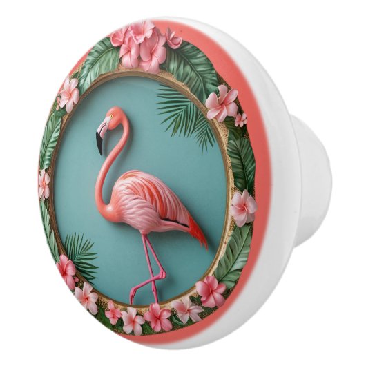 balancerende flamingo keramische knop (Rechts)