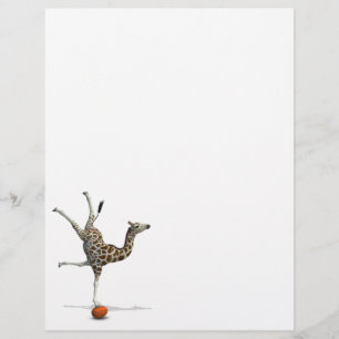 Balancerende Giraffe