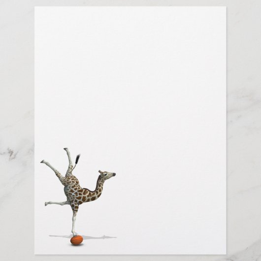 Balancerende Giraffe (Voorkant)