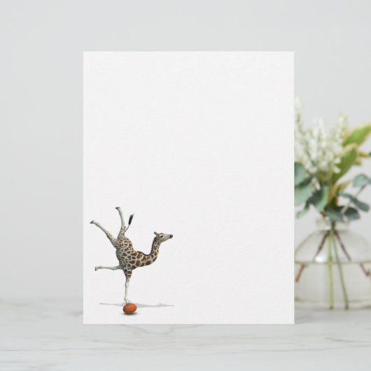 Balancerende Giraffe (Staand voorkant)