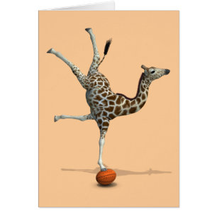 Balancerende Giraffe