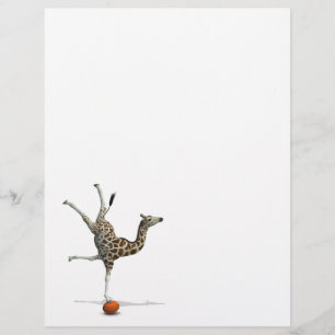 Balancerende Giraffe