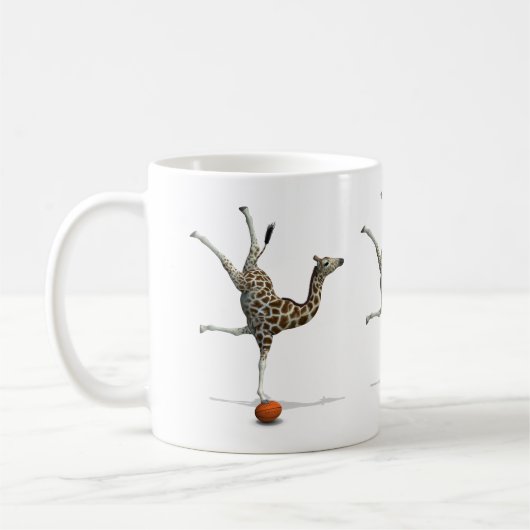 Balancerende Giraffe Koffiemok (Links)