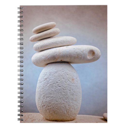 Balancering Stones Plein + jouw ideeën Notitieboek (Voorkant)
