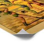 Balancing Acrobat Circus Poster (Hoek)