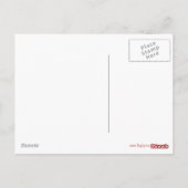 Balancing Acrobat Circus Poster Briefkaart (Achterkant)