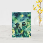 Balancing Dreams: een oprechte felicitaties Kaart (Gele Bloem)