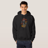 Balancing Koi Hoodie (Voorkant volledig)