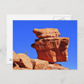 Balancing Rock Briefkaart (Voorkant / Achterkant)