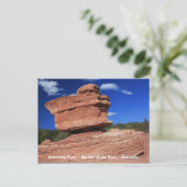Balancing Rock ~ Colorado Briefkaart (Staand voorkant)