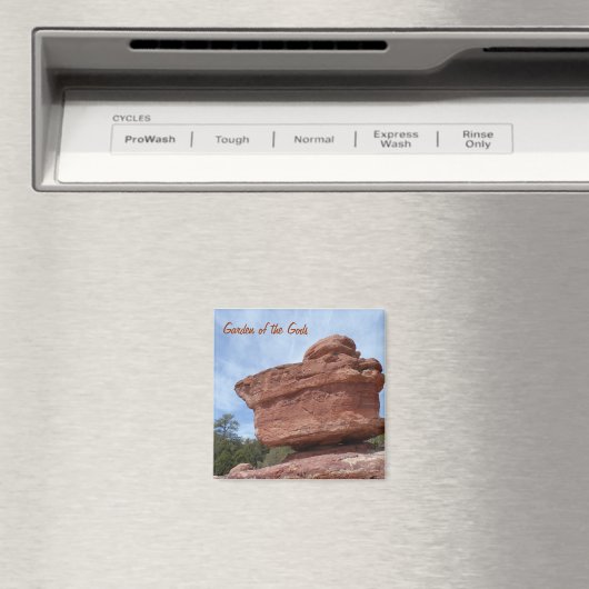 Balancing Rock- Garden of the Gods Magneet (Insitu (Vaatwasser))