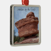 Balancing Rock- Garden of the Gods Metalen Ornament (Rechts)