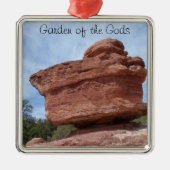 Balancing Rock- Garden of the Gods Metalen Ornament (Voorkant)