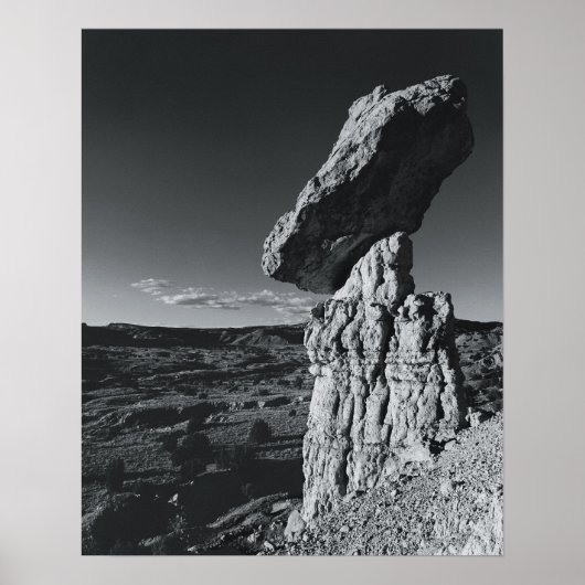 Balancing Rock, New Mexico Poster (Voorkant)