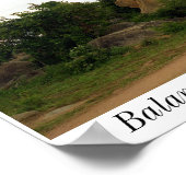 Balancing Rocks Ruwa Zimbabwe Poster (Hoek)