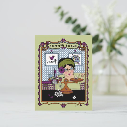 Balans_A_ Briefkaart behalen (Staand voorkant)