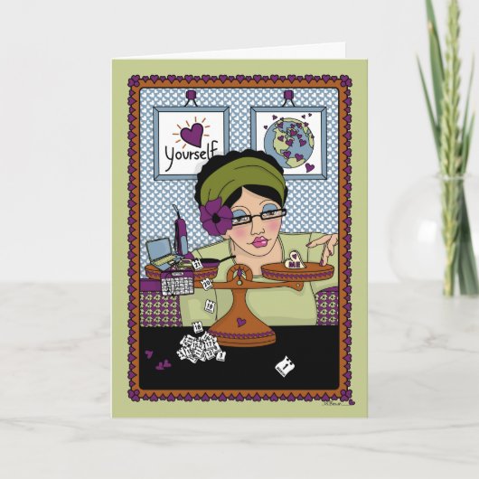 Balans_A_Wenskaart bereiken Kaart (Voorkant)