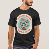 Balans Bandiet Stabiel & Sterk T-shirt (Voorkant)