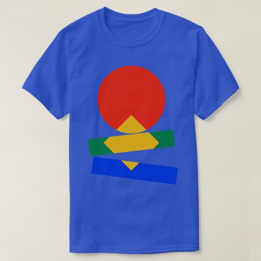 Balans Bauhaus 1919 Tentoonstelling T-shirt (Design voorkant)