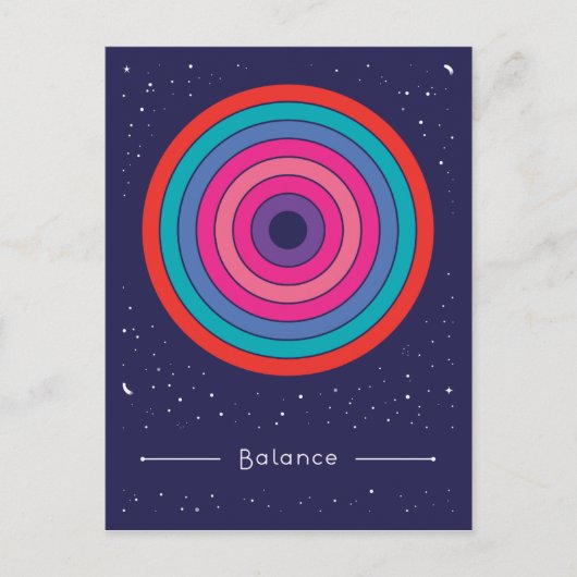 Balans Briefkaart (Voorkant)