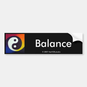 Balans Bumpersticker