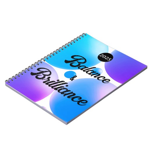 BALANS en BRILLIANCE spiraal Notitieboek (Linkerzijde)