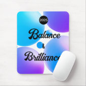 BALANS en BRILLIANCE spiraal Notitieboek Muismat (Met muis)