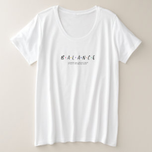 BALANS GROTE MAAT T-SHIRT