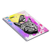 Balans is de sleutel - kat + vogel | Notitieboek J (Rechterzijde)