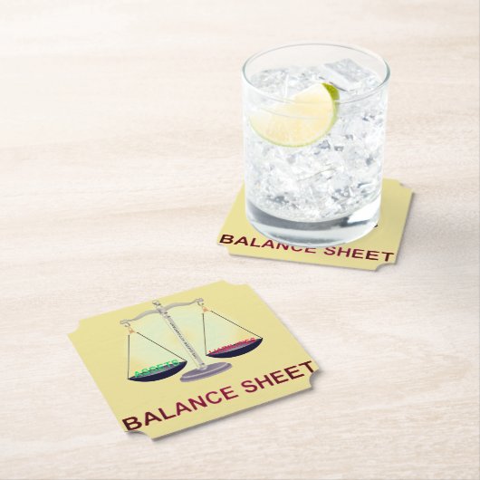 "BALANS" KARTONNEN ONDERZETTERS (Insitu)