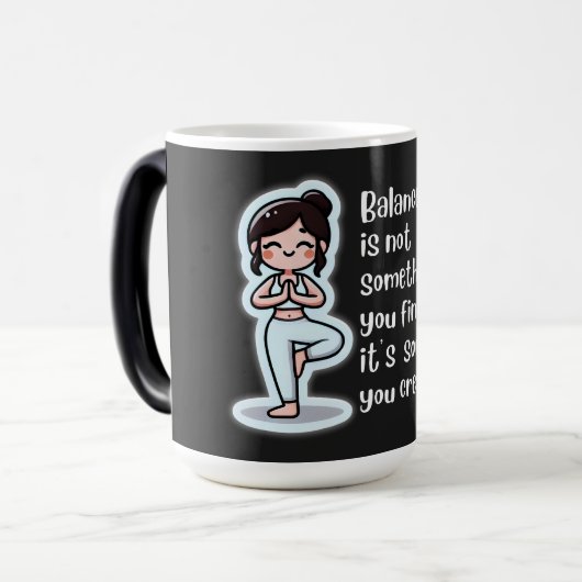 Balans Magische Mok (Voorkant links)