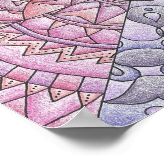 Balans Mandala Poster (Hoek)