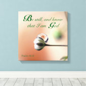 Balans met Schrift Canvas Muurkunst (Insitu (Houten vloer))