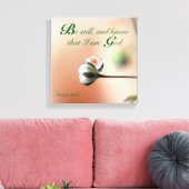 Balans met Schrift Canvas Muurkunst (Insitu (Woonkamer))